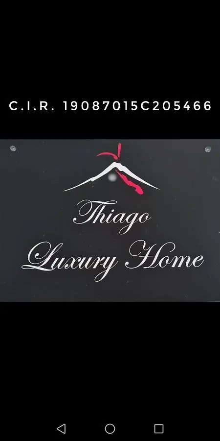 Thiago Luxury Home Catania 0*,